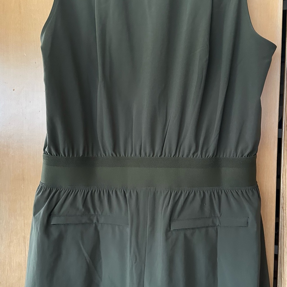 Athleta Olive Green Jumpsuit